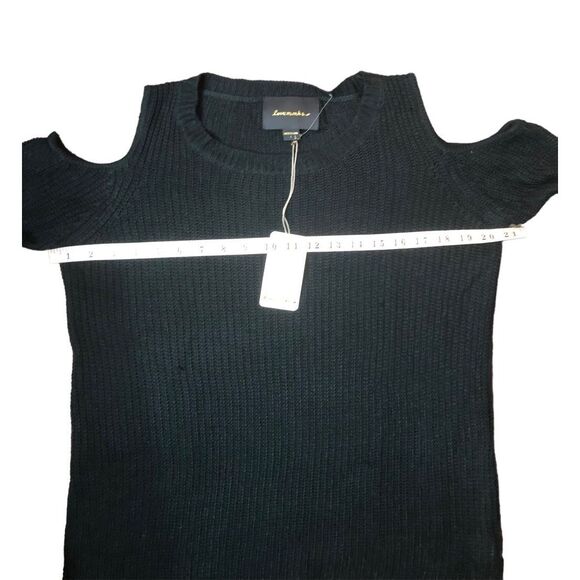 Lovemarks Anthropologie Lovemarks green loose knit sweater long sleeves with hol - Picture 5 of 9